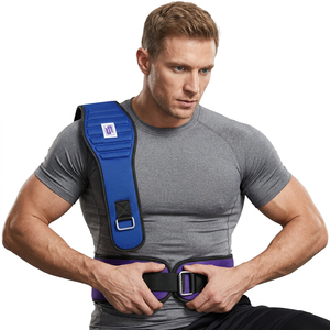 Ceinture de musculation réglable en néoprène avec logo personnalisé pour l'entraînement intensif, la musculation et l'haltérophilie - Product Image 1