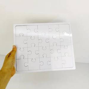 Hadiah Promosi 20 buah jigsaw puzzle kosong sublimasi transfer panas cetak jigsaw puzzles game - Product Image 5