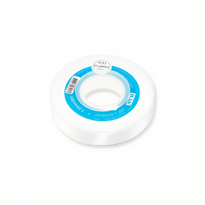 Ruban satiné Ilan 1,5 cm 25Y blanc pour artisanat et décoration - Product Image 1