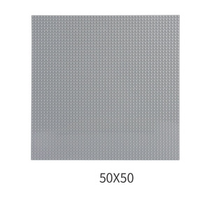 Mur de blocs de construction à petites particules 50x50 dot pièce unique 40*40CM jouets de plaque inférieure - Product Image 3