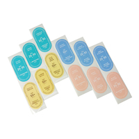 Étiquette de bouteille de soin de la peau de qualité supérieure, autocollant durable et imperméable pour les contenants de crème solaire, de sérum et de crème hydratante