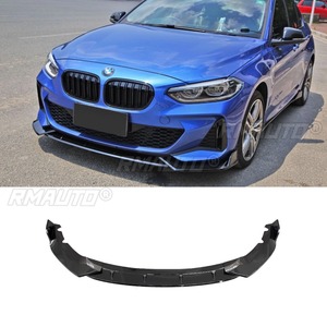 ชุดแต่งกันชนหน้ารถยนต์ BMW ซีรีส์ 1 M Sport ปี 2019-2023  ลิ้นกันชนหน้าแบบดิฟฟิวเซอร์ สีดำเงา ชุดป้องกันกันชน - Product Image 1