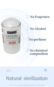 Magicare ISOOQI 60G Cristal <span class=keywords><strong>D</strong></span>éodorant <span class=keywords><strong>Alun</strong></span> Stick Potassium <span class=keywords><strong>Alun</strong></span> Block Anti-Transpirant <span class=keywords><strong>Pierre</strong></span> 100% Sel Minéral Naturel <span class=keywords><strong>Aisselles</strong></span> - Product Image 3