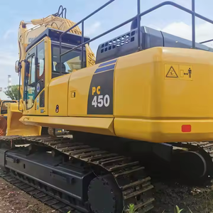 Excavatrice Komatsu PC450 d'occasion de 45 tonnes, provenance Japon, haute qualité, moteur, boîte de vitesses, pompe, PLC, roulement fiables - Product Image 3