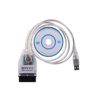 (bssy) El Mejor Programador de ECU OBD MPPS V13.02 V13, Herramienta de Codificación de Llaves, Cable de Diagnóstico y Escaneo de Chip Tuning II 2