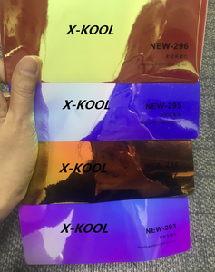 ฟิล์มไวนิลหุ้มรถยนต์เปลี่ยนสีไดโครอิกสีฟ้าชมพู - Product Image 5