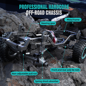SG206MAX 2.4G RC Brushless 4WD Off-Road Truck 1/20 <span class=keywords><strong>Voiture</strong></span> de course et d'escalade à l'échelle réelle avec lumières colorées - Product Image 3