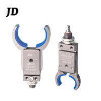 Série JD GPR - Pince pneumatique à ouverture large avec coussinet en silicone flexible et structure anti-choc pour manipulateur automatique