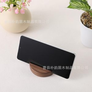 Black Walnut Wood Phone <b>Stand</b> Universal Desktop Holder <b>For</b> <b>Tablet</b> And Mobile Phone - Product Image 4