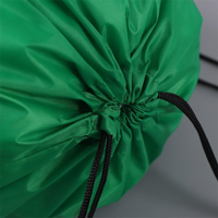 Sac à dos pliable avec cordon de serrage, sacs de shopping imprimés avec logo, sacs promotionnels réutilisables, sacs de sport écologiques, sacs de transport pour le shopping