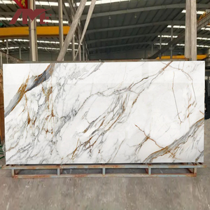 Countertop sứ lớn đánh bóng bằng đá cẩm thạch nhìn lớn thiêu kết đá <span class=keywords><strong>slab</strong></span> ngói 1600*3200 mét - Product Image 5