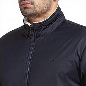 Chaqueta Bomber para Hombre, Casual, Ajustada, Impermeable, Cortavientos, Gruesa, de Lujo, Diseño Largo, con Calefacción, Tejido de Poliéster Reflectante, Nueva - Product Image 1