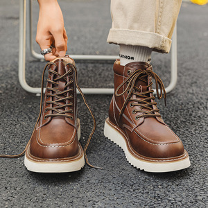 Nouvelles Bottes <span class=keywords><strong>de</strong></span> Travail 2025 à Prix Usine, <span class=keywords><strong>Goodyear</strong></span> Welt, Résistantes à l'Eau et Antidérapantes, Chaussures <span class=keywords><strong>de</strong></span> Sécurité pour la Nouvelle Conception <span class=keywords><strong>de</strong></span> Vêtements <span class=keywords><strong>de</strong></span> Protection - Product Image 2