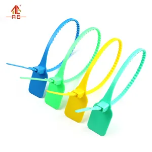 Quality Guarantee Pull Tight Locking Mechanism High Security Plastic Seal Used for Bank