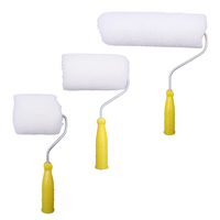 Rouleau à peinture en acrylique de haute qualité, outil de peinture professionnel avec poignée ergonomique, personnalisable OEM, vente chaude