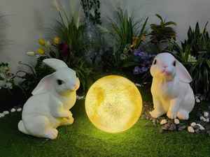 Luz LED 3D de conejo personalizada IP65, impermeable, para iluminación exterior de césped y patio en Año Nuevo, Ramadán, Navidad y Diwali. - Product Image 1