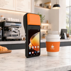 R330S Terminal POS Portátil de 5 Pulgadas con Android 13, WiFi, Pantalla Táctil para Restaurantes, Impresión de Pedidos en Línea - Product Image 3