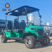 Véhicule de golf électrique 3-4 places à batterie, vente chaude aux États-Unis, chariot de golf électrique pour adultes, buggy de plage 4 places, vente en gros