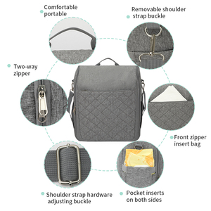 Lettino pieghevole per culla Organizer pannolino per mamma pannolino per esterni borsetta per maternità da viaggio all'aperto <span class=keywords><strong>borsa</strong></span> per pannolini portatile culla - Product Image 6