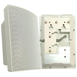 ลำโพงติดผนังสีขาว 100V 30W 8 โอห์ม สำหรับติดตั้งระบบเสียงระดับมืออาชีพ - Product Image 1