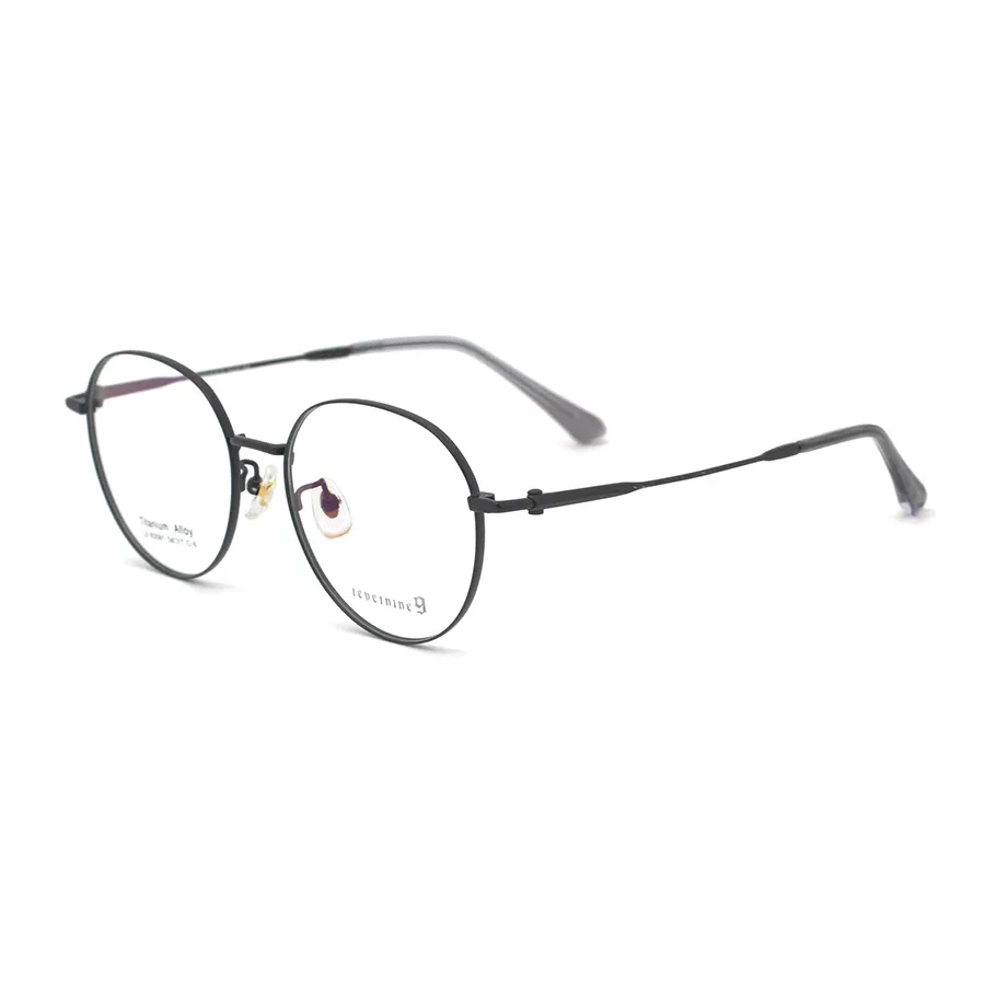 83581 vente en gros lunettes métal optique lunettes montures de lunettes pour femmes noir et or