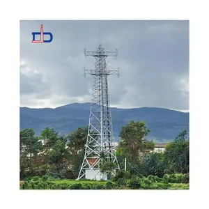Source plant steel structure power tower transmission line tower Steel structure power structure tower