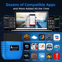 NEXAS NexLink Lecteur de codes de diagnostic Bluetooth 5.0 pour iOS, Android et PC OBD2/EOBD Outil de diagnostic