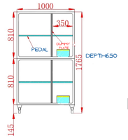 Cages d'hôpital pour animaux 2 couches cage de chat vétérinaire cage d'élevage pour animaux de compagnie en acier inoxydable