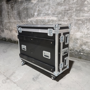 กล่องใส่เครื่องควบคุมดีเจ KKmark สำหรับคอนโซล <span class=keywords><strong>Allen</strong></span> and <span class=keywords><strong>Heath</strong></span> <span class=keywords><strong>SQ5</strong></span> SQ6 พร้อมช่องเก็บของด้านข้างและล้อ - Product Image 3