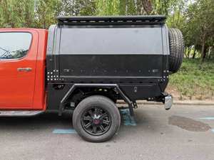 Universal 4x4 WD Canopy Ute Truck Tray Caja de herramientas de recogida de acero galvanizado Ute Canopy - Product Image 4