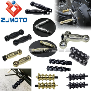 Puños para Manillar de 1 Pulgada, Clavijas de Cambio con Perno de 8 mm para Harley Softail Dyna Bobber Chopper, Reposapiés con Orificio de 10 mm - Product Image 5