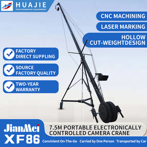 Grúa de Cámara Profesional China Jianmei Jimmy Jib con Sistema de Dolly con Ruedas de 6m de la Marca Propia <span class=keywords><strong>Andy</strong></span> Jib Crane - Product Image 6