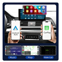 Estéreo para Auto con CarPlay y Android Auto de 12.3 Pulgadas, Pantalla Dividida, GPS Integrado, Montaje en el Tablero, Radio FM USB de Alta Resolución para AUDI Q5 Q5L 2018