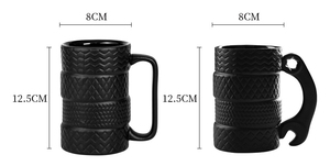Meilleur vendeur MSH, tasse à café en céramique de 500 ml avec design de pneu camouflage, pour un cadeau de fête des pères - Product Image 6