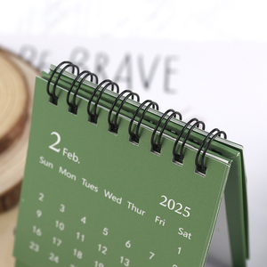 Calendario de diseño personalizado a todo color 2026, precio de fábrica, nuevo calendario de pared de escritorio mensual anual, logotipo impreso, cartón, estilo moderno - Product Image 5