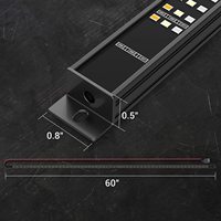 48 pouces 60 pouces faisceau solide LED hayon feux de freinage barre rouge clignotant séquentiel ambre clignotant feu arrière pour SUV pick-up nouveau