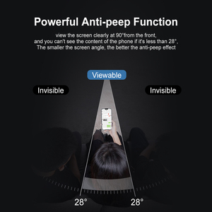 Điện thoại riêng tư bảo vệ màn hình kính cường lực cho iPhone 17 16 15 14 chống phản chiếu - Product Image 4