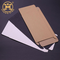 Boîte de rangement pliable pour téléphone portable, Logo simple, boîte d'emballage en Carton avec petite fenêtre transparente