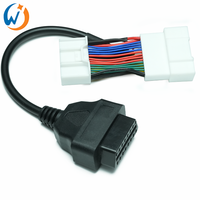 Cable OBDII de 26 pines para coche Tesla, conector macho y hembra, interfaz de reemplazo, OBD2, gran oferta