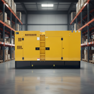 Dieselaggregaat 80KW 100KVA Watergekoeld Stil Type Driefasig - Product Image 1