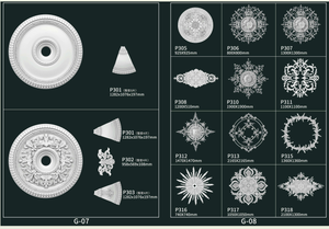 Ornements muraux 3d Murs pour la décoration Panneaux muraux moulés français Matériau recyclable Maison Villa Application intérieure Vente en gros - Product Image 4
