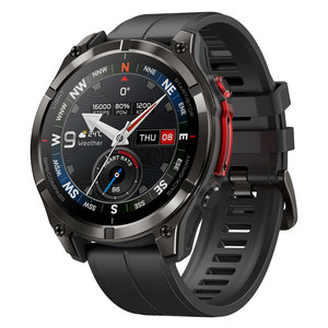 Zeblaze per Stratos 4 <span class=keywords><strong>Pro</strong></span> GPS <span class=keywords><strong>Smartwatch</strong></span> IP69K Impermeabile AMOLED Lunga Durata Batteria Sport Outdoor Cassa in Acciaio Ricarica Magnetica - Product Image 1