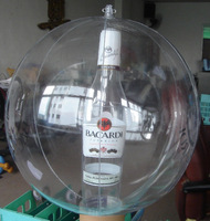Ballon de plage gonflable avec figurine 3D à l'intérieur