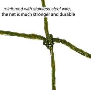 स्टील वायर ब्लैक कैट नेट के साथ ओम नायलॉन/एचडीपे के साथ एंटी-बिटिंग पालतू सुरक्षा नेट बिल्ली सुरक्षा बालकनी नेट - Product Image 6