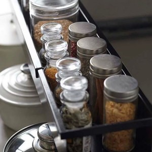 Kitchen <b>Cabinet</b> Organizer With Pull Out <b>Shelves</b> Removable Divider Storage Solution For Tableware And Kitchenware - Product Image 4