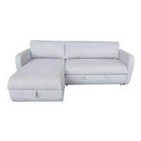 Ensemble de canapés en gros, combinaison de salon, canapé moderne trois en un avec rangement, canapé-lit avec design escamotable, adapté au salon