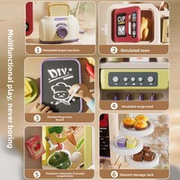 Super Promo Nouveau Jeu de Cuisine Éducatif pour Enfants Ustensiles en Plastique pour Garçons et Filles de 3 à 6 Ans