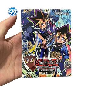 100 pièces/ensemble <span class=keywords><strong>Yu</strong></span> <span class=keywords><strong>Gi</strong></span> <span class=keywords><strong>Oh</strong></span> jeu de cartes yeux bleus magicien foncé jeu de cartes brillant Collection enfants cadeau - Product Image 5
