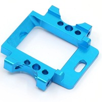 Soporte de Brazo de Control Inferior Trasero de Aleación de Aluminio 102061, Pieza de Actualización Universal 02021 para Vehículo Eléctrico 1/10