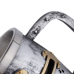 Tazza Medievale da Birra con Croce Templare, Stile Cavaliere Crociato, Tazza da Caffè con Armatura, Vendita all'Ingrosso - Product Image 4